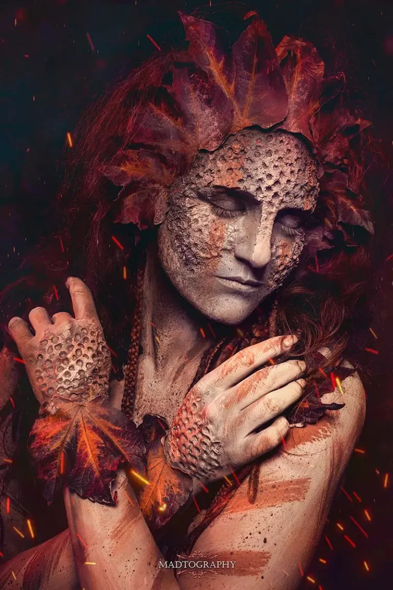 mother nature bodypainting photo madtography